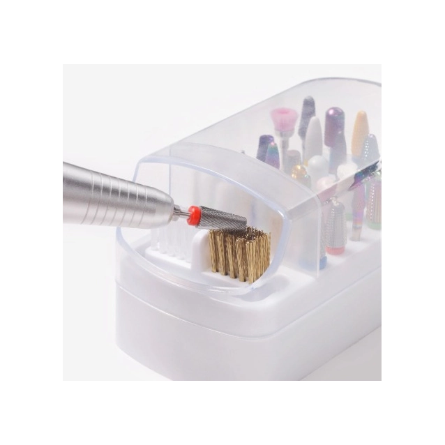 Nailbit holder with cleaner SO CLEAN BIT HOLDER