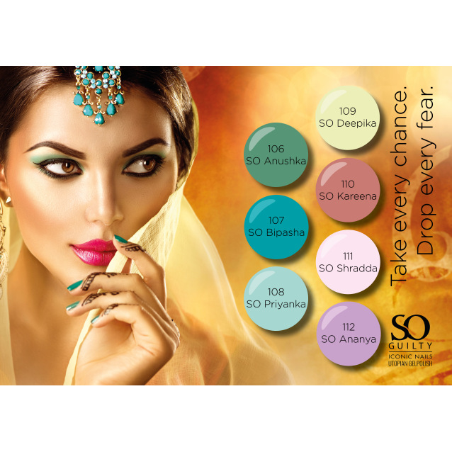 GODDESS COLLECTIE 106-112 UTOPIAN GELPOLISH 12ML